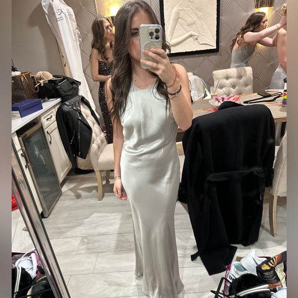 Reformation Jeany Silk Gown - WORN ONCE